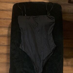 Size XL Bikini lab black one piece women’s swimsuit